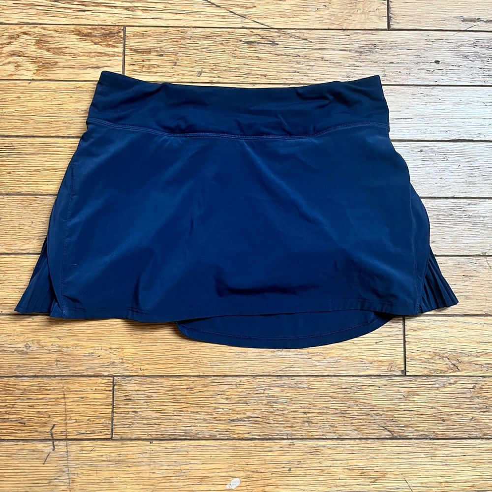 Lulu Lemon Navy Blue Athletic Skort